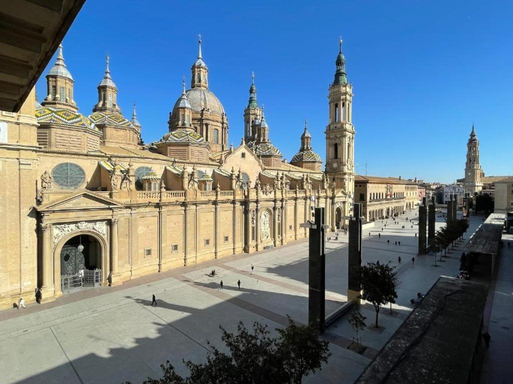Vtz El Balcon A La Basilica I - Vistas Inmejorables A La Basilica Del Pilar! Saragoça Exterior foto